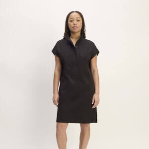Everlane Women's Easy Workwear Dress in Black, Size Extra Large